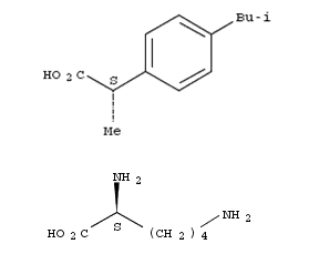 Molecular Structure of 113403-10-4 (DEXIBUPROFEN LYSINE (INNM))